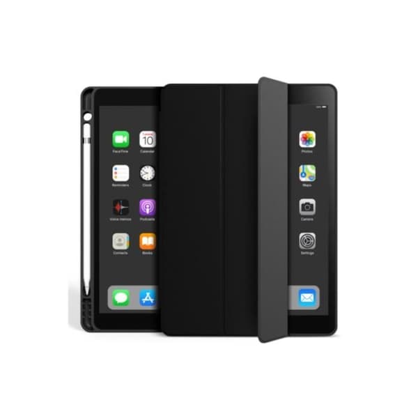 Fodral för iPad Mini 6 (2021-2023) Förstärkt Folio med Magnetiskt Stöd Eiger Svart