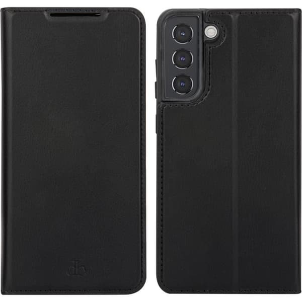 Samsung G S22+ 5G Folio i Oslo svart veganskt läder - GRS-certifierad DBramante1928