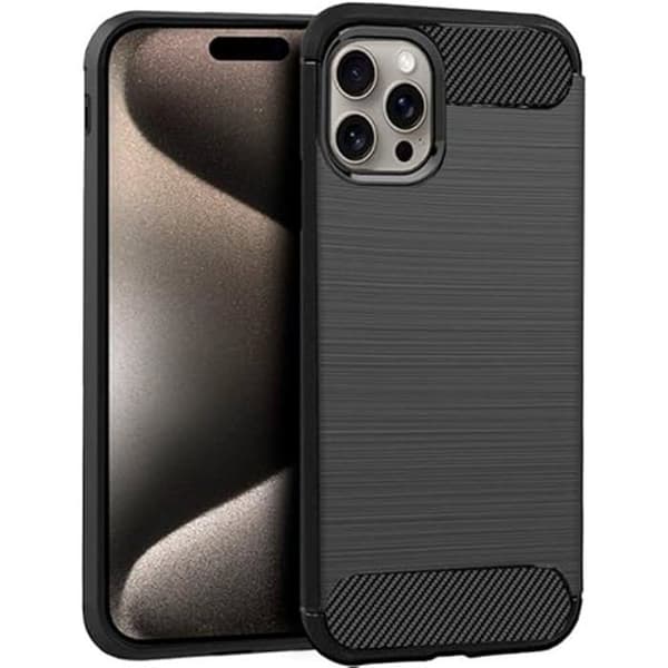 Coolt skal till iPhone 15 Pro Max Carbon Black