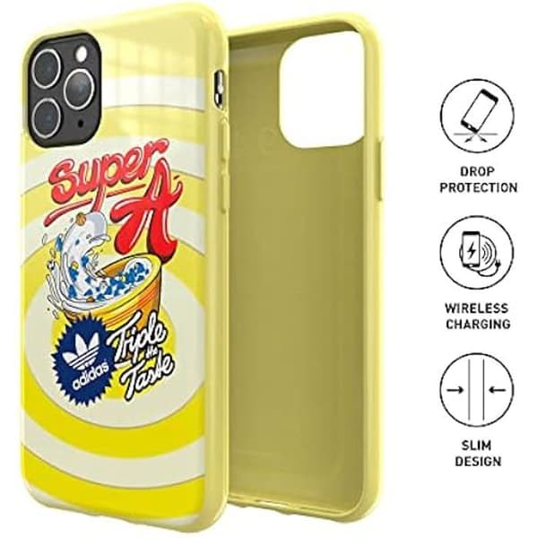 ADIDAS Fodral till iPhone 11 Pro - Fallbeständigt skal - Gul
