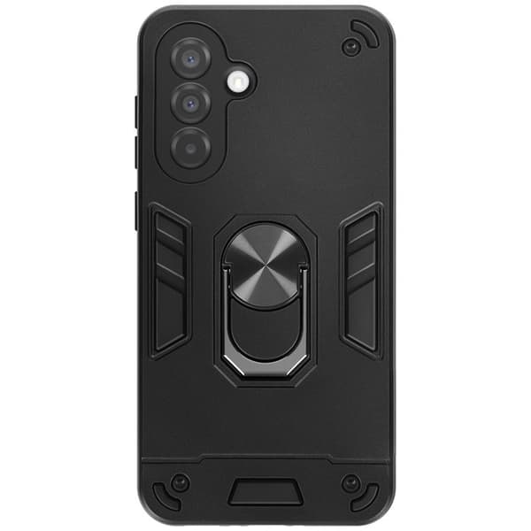 Coque för Samsung Galaxy A36 Ringstöd Antichock Svart