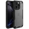 Miniatyrbild 5 av 5: Stötsäker Coque för iPhone 16 Pro Förstärkta Hörn Matt Antikrack Svart