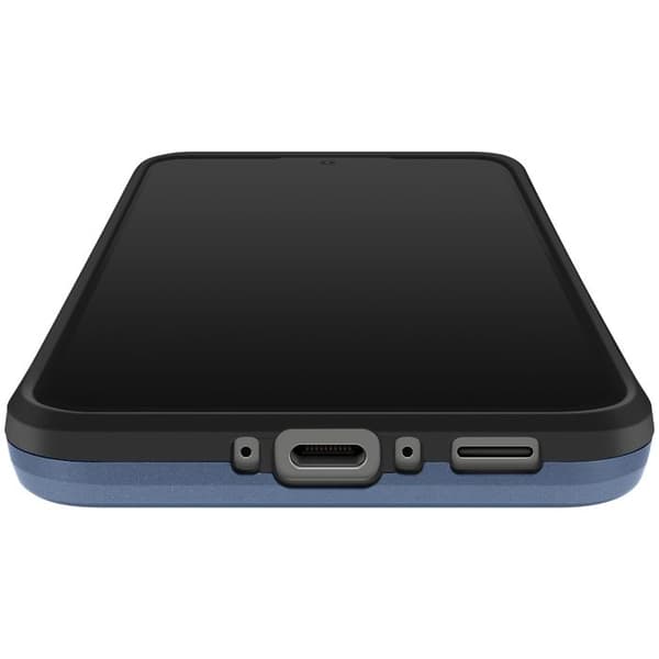 Skyddsfodral för Samsung Galaxy A36 med ringstöd, stötsäker, blå