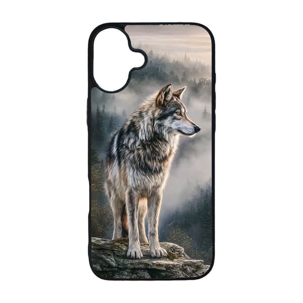 Dyr Ulv Oliemaleri iPhone 16 Plus Mobiltelefon Dække