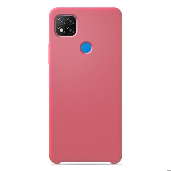 Vanligt Soft Touch Pink silikonfodral som är kompatibelt med Xiaomi Redmi Note 10 Pro