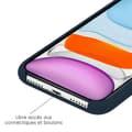 Miniatyrbild 2 av 2: Vanligt Soft Touch Silikonfodral Night Blue kompatibelt med Samsung Galaxy A41