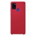 Miniatyrbild 1 av 2: Vanligt Soft Touch Red silikonfodral som är kompatibelt med Samsung Galaxy A21S