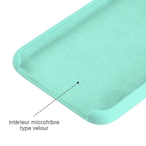 Vanligt Soft Touch Silikonfodral Vattengrönt kompatibelt Samsung Galaxy S21 Plus