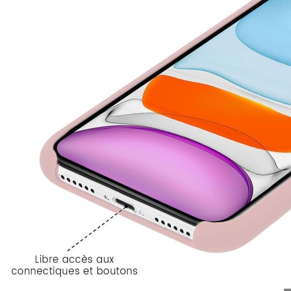 Vanligt Soft Touch rosa sand silikonfodral kompatibelt med Xiaomi Mi 10T Mi 10T Pro