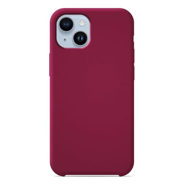 Plain Soft Touch silikonfodral Passion red kompatibel med iPhone 14 Max