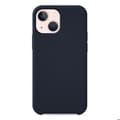 Miniatyrbild 1 av 2: Vanligt Soft Touch Silikonfodral Night Blue kompatibelt med iPhone 13 Mini