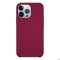 Miniatyrbild 1 av 2: Vanligt Soft Touch Red silikonfodral som är kompatibelt med iPhone 13 Pro
