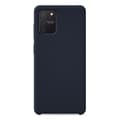 Miniatyrbild 1 av 2: Vanligt Soft Touch Silikonfodral Night Blue kompatibelt med Samsung Galaxy S10 Lite