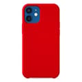Miniatyrbild 1 av 2: Vanligt Soft Touch Red silikonfodral som är kompatibelt med iPhone 12