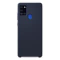 Miniatyrbild 1 av 2: Vanligt Soft Touch Silikonfodral Night Blue kompatibelt med Samsung Galaxy A21S