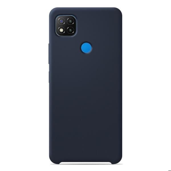 Vanligt Soft Touch Silikonfodral Night Blue kompatibelt med Xiaomi Redmi Note 10 Pro