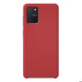 Miniatyrbild 1 av 2: Vanligt Soft Touch Red silikonfodral som är kompatibelt med Samsung Galaxy S10 Lite