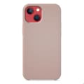 Miniatyrbild 1 av 2: Vanligt Soft Touch rosa sand silikonfodral som är kompatibelt med iPhone 13