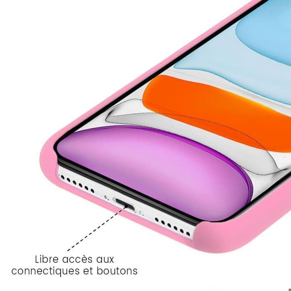 Vanligt Soft Touch Pink silikonfodral som är kompatibelt med Samsung Galaxy A72 4G