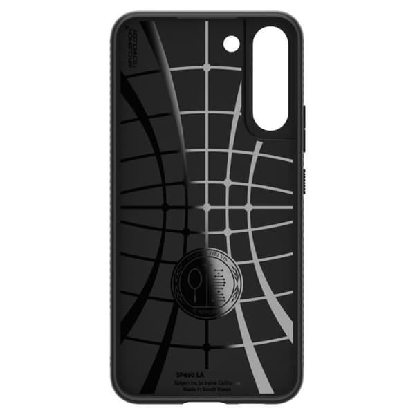 Fodral - Spigen - Liquid Air™ - Samsung Galaxy S22 Plus - Svart - Mjuk - Air Cushion™