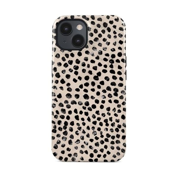 Coque för iPhone 15 Plus MagSafe Tough Antichocs Modell Almond Latte Burga Beige