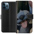 Miniatyrbilde 1 av 3: Apple iPhone 12 Pro Lommeboketui Stitch Søt Alien - Blå Favoritt fra Ytre Rommet