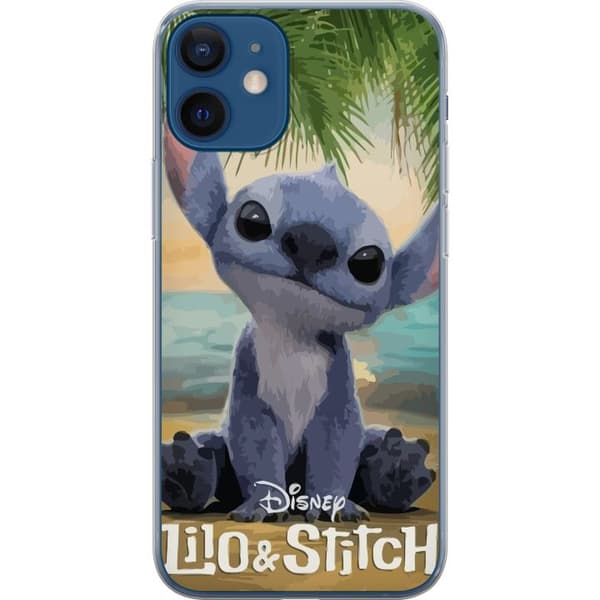Apple iPhone 12 Genomskinligt Skal Stitch Kärleksfull – Med Hjärtan & Kawaii-känsla