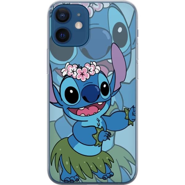 Apple iPhone 12 Gennemsigtig cover Stitch under Stjernerne - Magisk Anime-stil