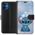 Miniatyrbild 1 av 3: Apple iPhone 12  Plånboksfodral Stitch Hoppande Glädje – Rolig Design för Present