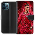 Miniatyrbillede 1 af 3: Apple iPhone 12 Pro Max Tegnebogsetui Ronaldo Færdigheder - CR7 Design for Ægte Fans