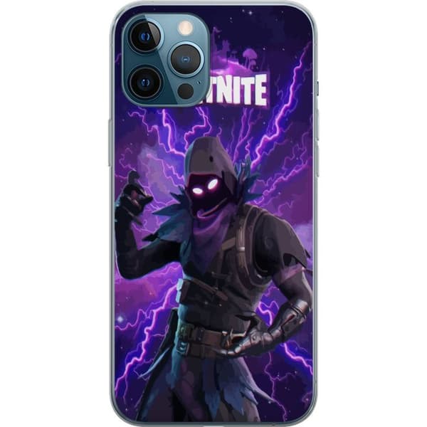 Apple iPhone 12 Pro Max Gjennomsiktig deksel Fortnite Raven