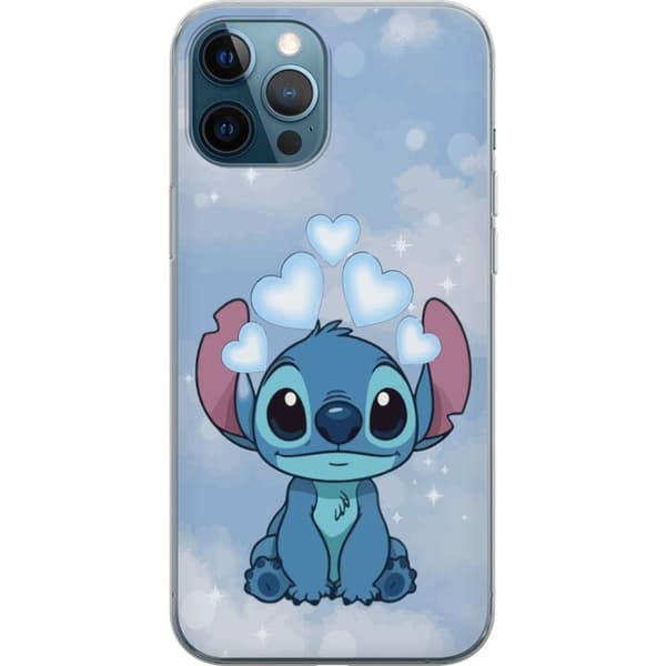 Apple iPhone 12 Pro Läpinäkyvä kuori Stitch Hyppäävä Ilo - Hauska Suunnittelu Lahjalle