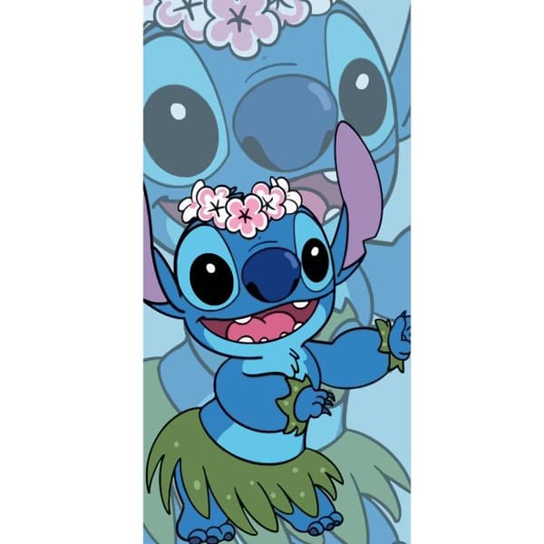 Apple iPhone 13 Pro Lommeboketui Stitch under stjernene - Magisk Anime-stil