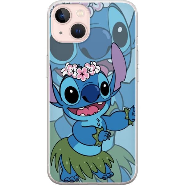 Apple iPhone 13 mini Gennemsigtig cover Stitch under Stjernerne - Magisk Anime-stil