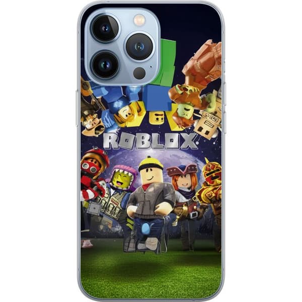 Apple iPhone 13 Pro Gjennomsiktig deksel Roblox Verden - Spilleventyr for Barn og Ungdom