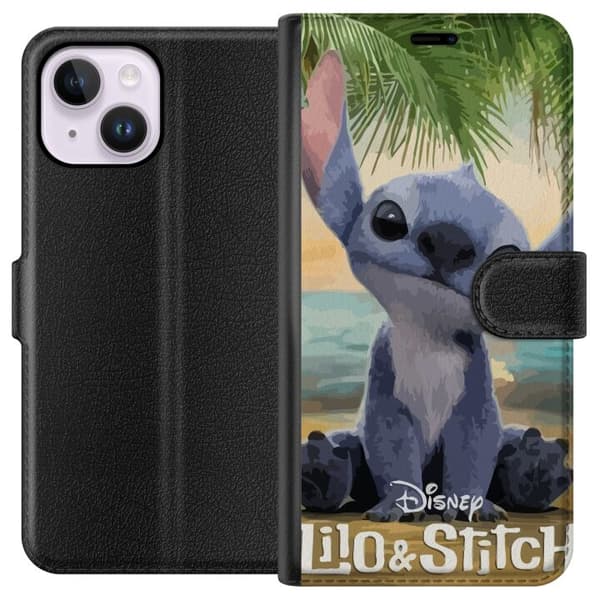 Apple iPhone 14 Plus Tegnebogsetui Kærlig – Med Hjerter & Kawaii-følelse