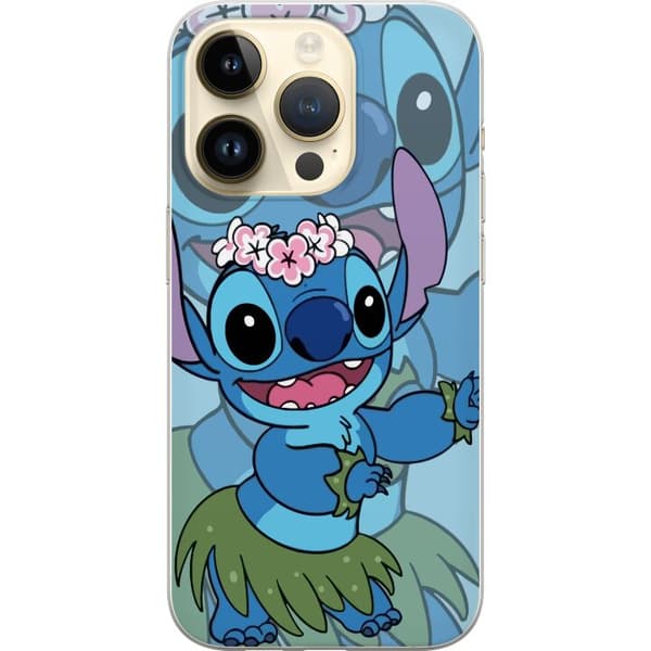 Apple iPhone 14 Pro Gennemsigtig cover Stitch under Stjernerne - Magisk Anime-stil