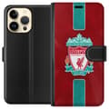 Miniatyrbilde 1 av 3: Apple iPhone 14 Pro Max Lommeboketui Liverpool FC - Klassisk Fotballstolthet i Rødt