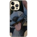 Miniatyrbilde 1 av 3: Apple iPhone 14 Pro Max Gjennomsiktig deksel Stitch Søt Alien - Blå Favoritt fra Ytre Rommet