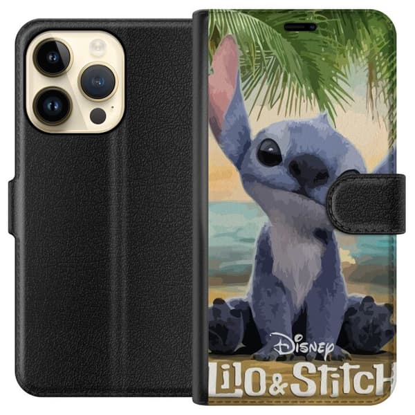 Apple iPhone 15 Pro Lompakkokotelo Rakastava – Sydämin & Kawaii-tunnelma