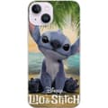 Miniatyrbild 1 av 3: Apple iPhone 15 Genomskinligt Skal Stitch Kärleksfull – Med Hjärtan & Kawaii-känsla
