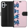 Pikkukuva 1 / 3: Apple iPhone 16 Plus Lompakkokotelo  Stitch Nauru & Leikki – Täydellinen puhelinkoteloihin tai julisteisiin