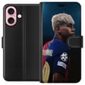 Pikkukuva 1 / 3: Apple iPhone 16 Lompakkokotelo Lamine Yamal - Barcelonan ihmelapsi fokuksessa