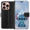 Miniatyrbild 1 av 3: Apple iPhone 16 Pro Plånboksfodral Stitch Hoppande Glädje – Rolig Design för Present