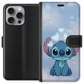Miniatyrbild 1 av 3: Apple iPhone 16 Pro Max Plånboksfodral Stitch Hoppande Glädje – Rolig Design för Present