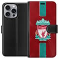 Miniatyrbillede 1 af 3: Apple iPhone 16 Pro Max Tegnebogsetui Liverpool FC - Klassisk Fodboldstolthed i Rødt