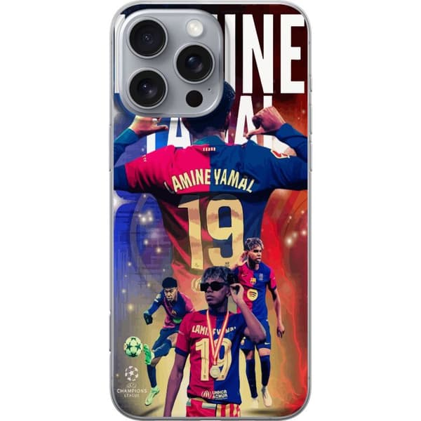 Apple iPhone 16 Pro Max Gennemsigtig cover Yamal i Bevægelse - Ungt Talent på Verdensplan