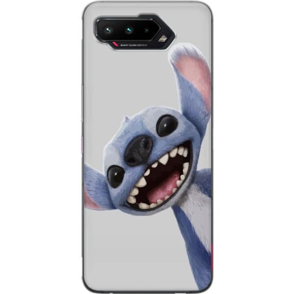 Asus ROG Phone 5 Gennemsigtig cover Stitch i fart - Kawaii-design til fans & børn