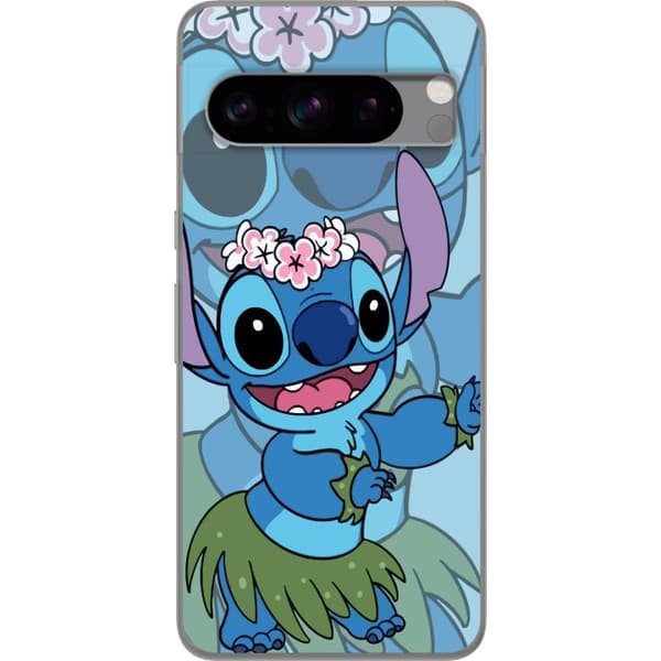Google Pixel 8 Pro Genomskinligt Skal Stitch under Stjärnorna – Magisk Anime-stil