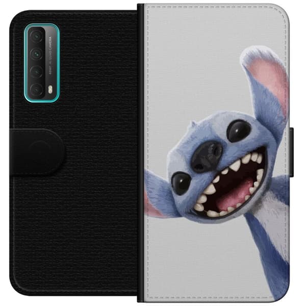 Huawei P smart 2021 Lommeboketui Stitch i Fart - Kawaii Design for Fans & Barn